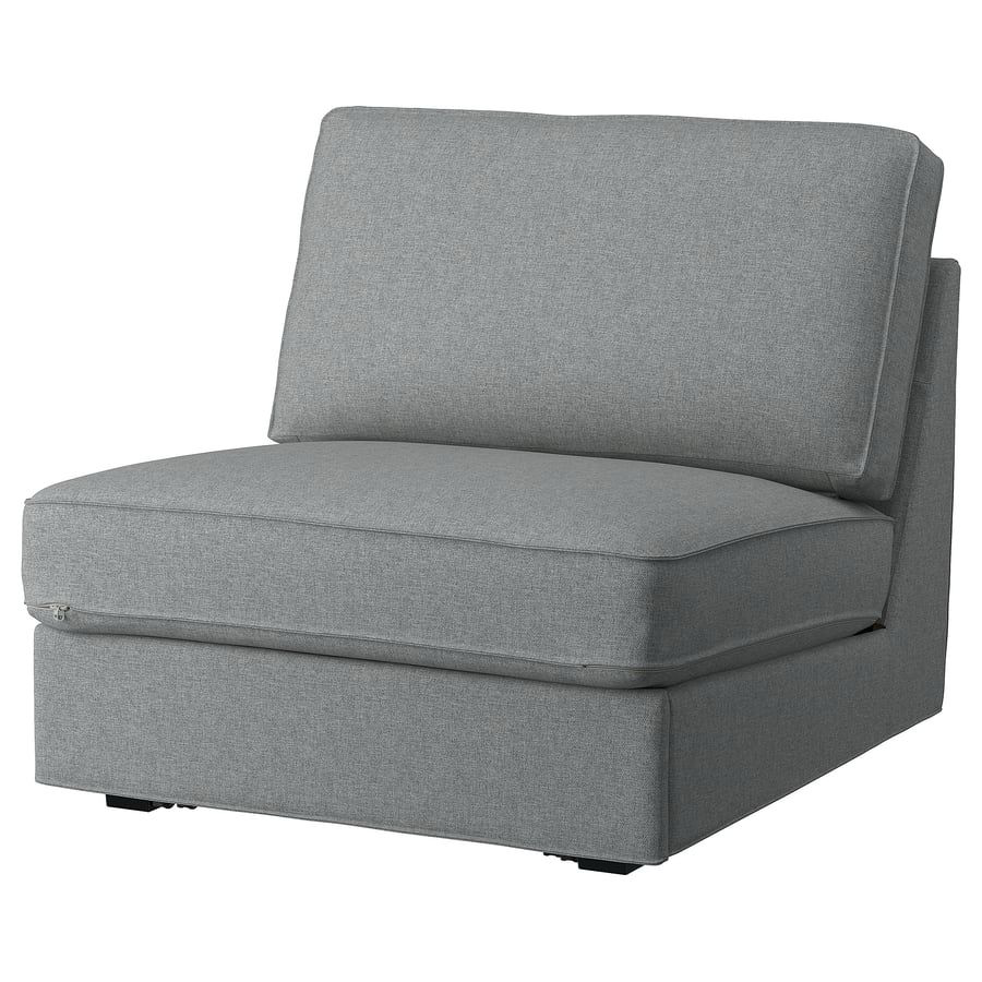 Avant — canapé tissu d'origine gris